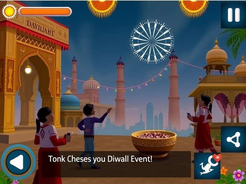 Dusk Bollywood Adventure Game Screenshot